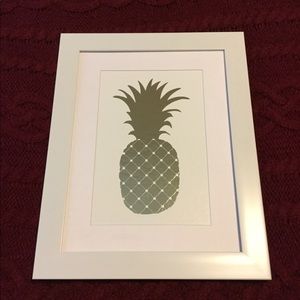 GOLD FOIL PINEAPPLE PICTURE